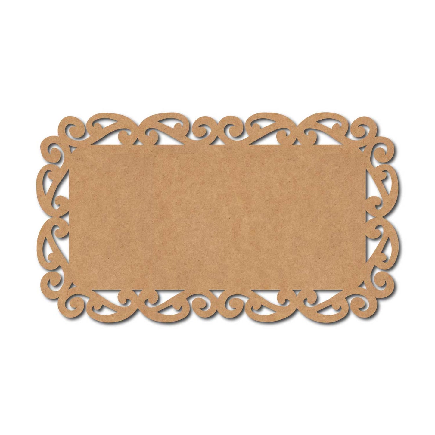 Designer Nameplate Cutout MDF Design 48