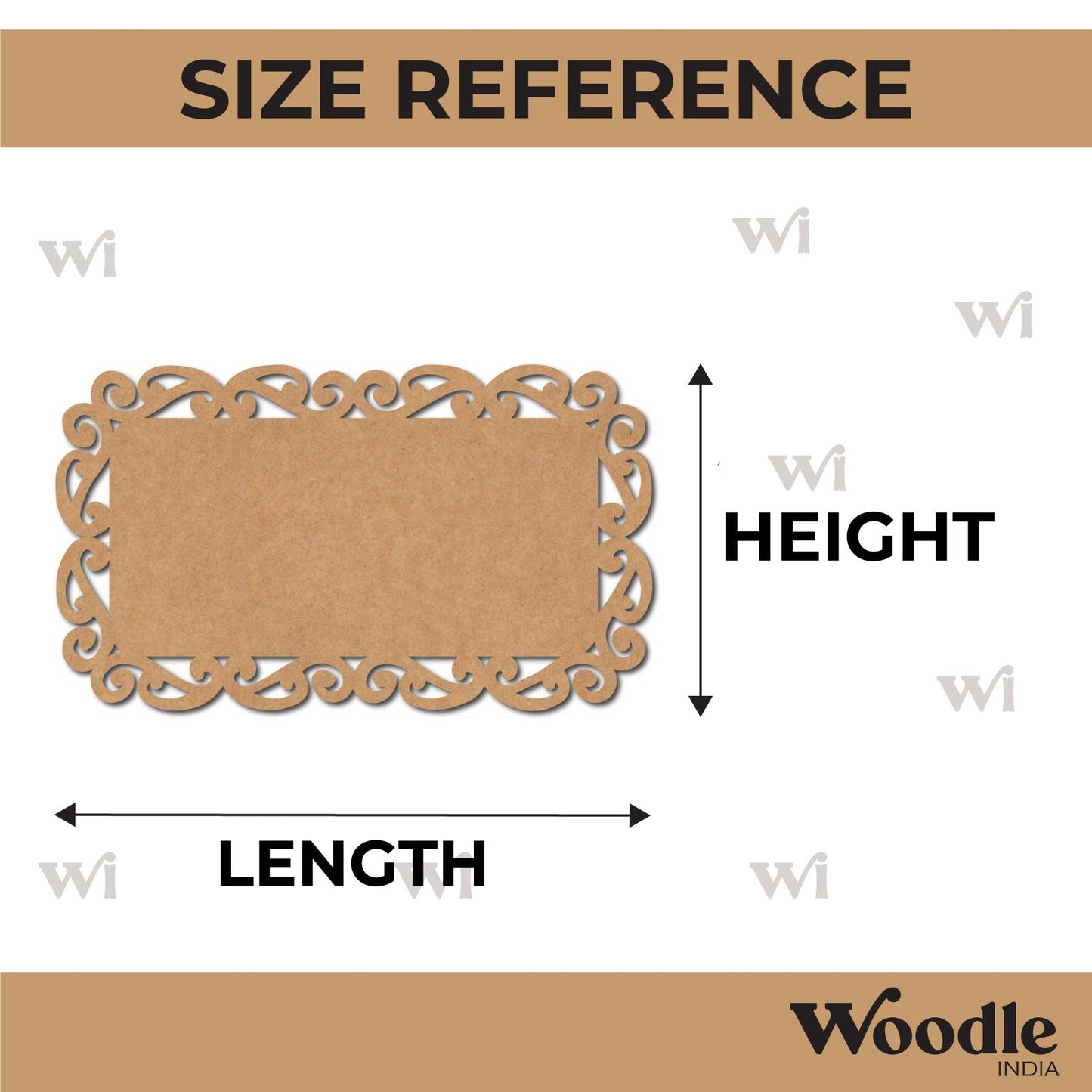 Designer Nameplate Cutout MDF Design 48