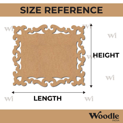 Designer Nameplate Cutout MDF Design 4