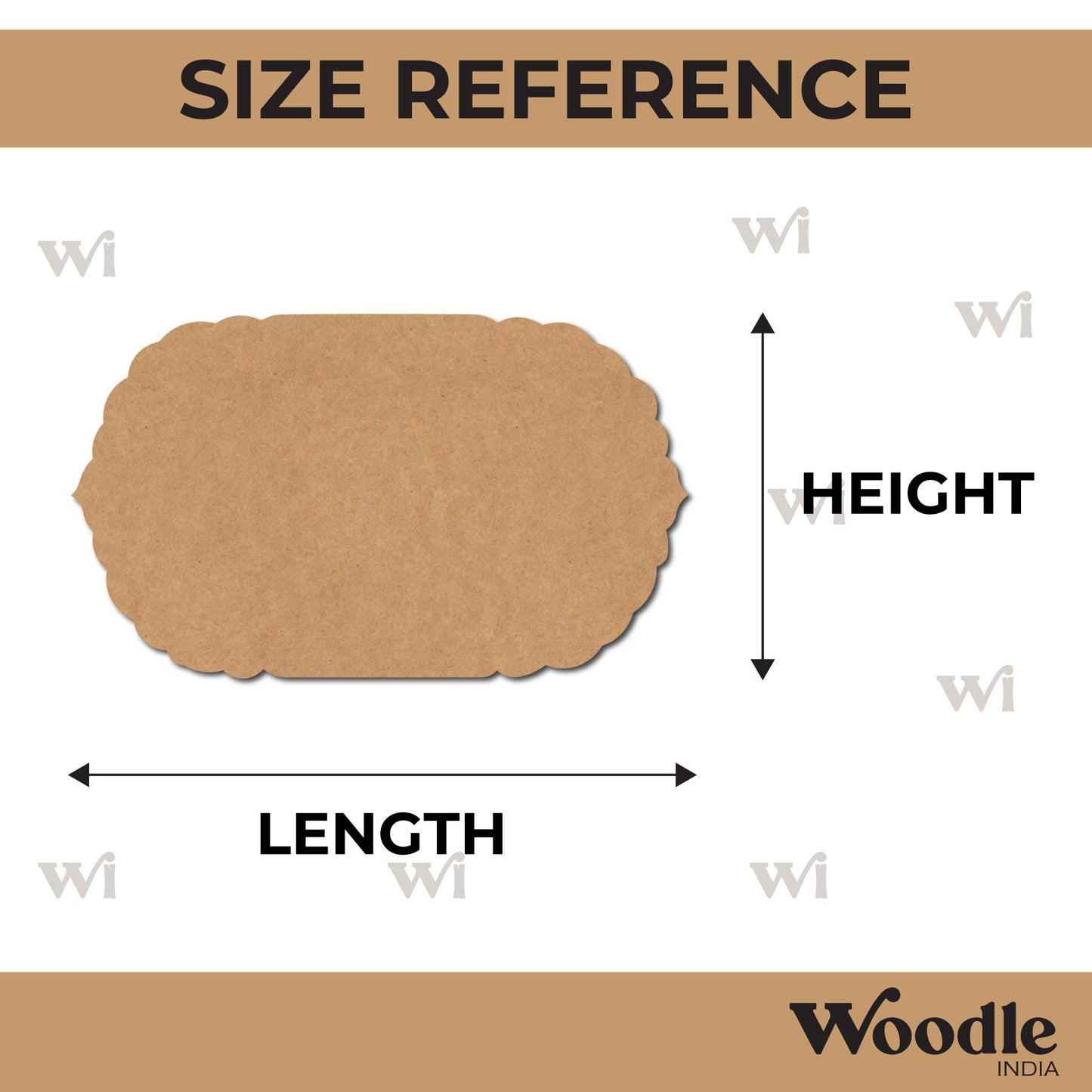 Designer Nameplate Cutout MDF Design 50