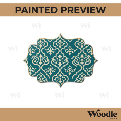 Designer Nameplate Cutout MDF Design 52