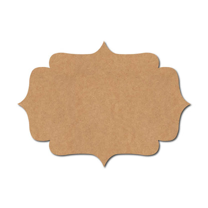 Designer Nameplate Cutout MDF Design 52