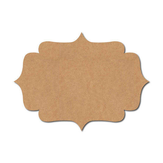 Designer Nameplate Cutout MDF Design 52