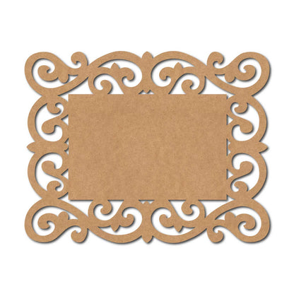 Designer Nameplate Cutout MDF Design 53