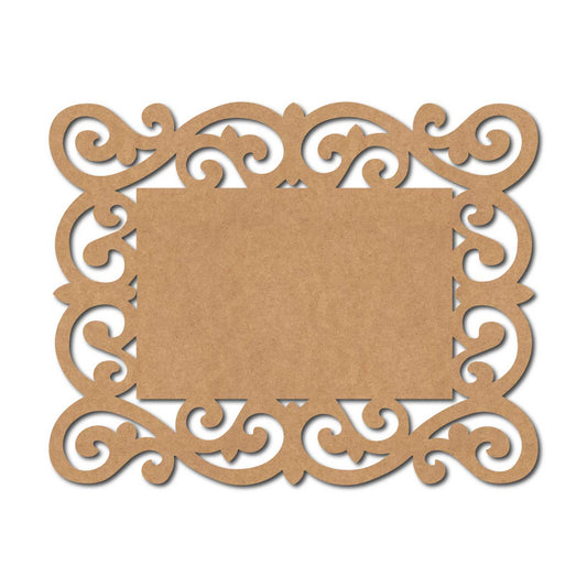 Designer Nameplate Cutout MDF Design 53