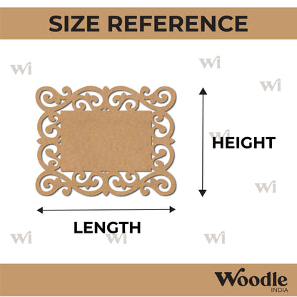 Designer Nameplate Cutout MDF Design 53