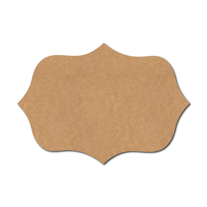Designer Nameplate Cutout MDF Design 54
