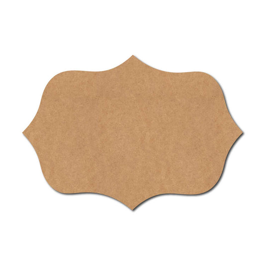 Designer Nameplate Cutout MDF Design 54