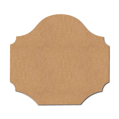 Designer Nameplate Cutout MDF Design 55