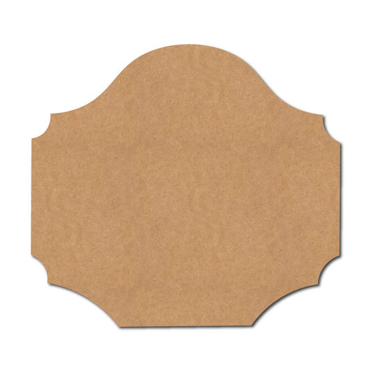 Designer Nameplate Cutout MDF Design 55