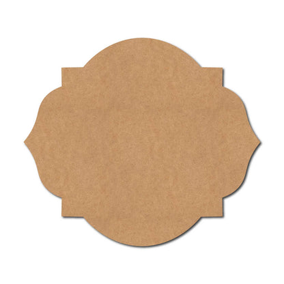 Designer Nameplate Cutout MDF Design 56