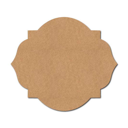 Designer Nameplate Cutout MDF Design 56