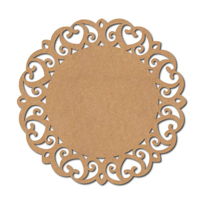 Designer Nameplate Cutout MDF Design 57
