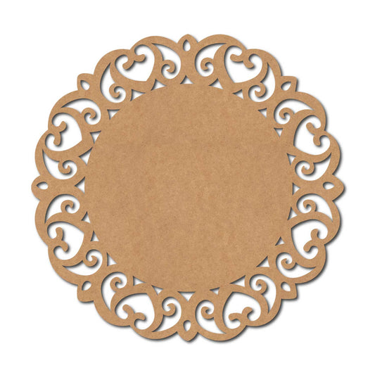 Designer Nameplate Cutout MDF Design 57