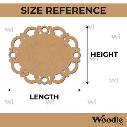 Designer Nameplate Cutout MDF Design 5