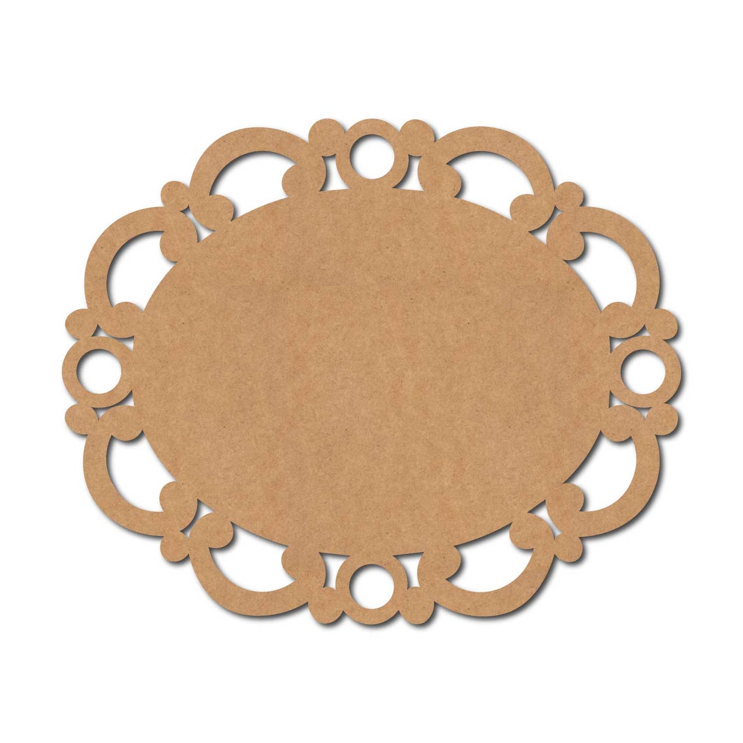 Designer Nameplate Cutout MDF Design 5