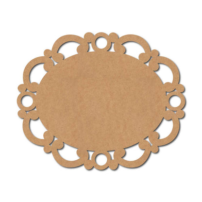 Designer Nameplate Cutout MDF Design 5