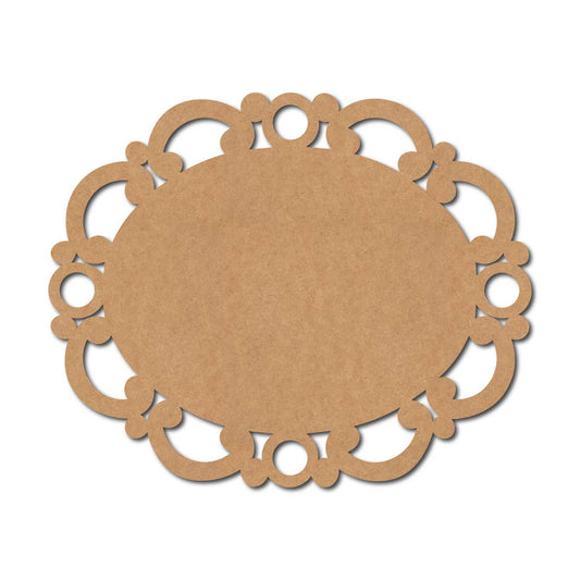 Designer Nameplate Cutout MDF Design 5