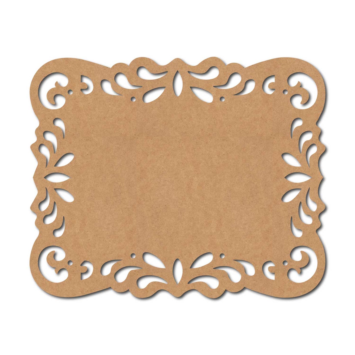 Designer Nameplate Cutout MDF Design 6