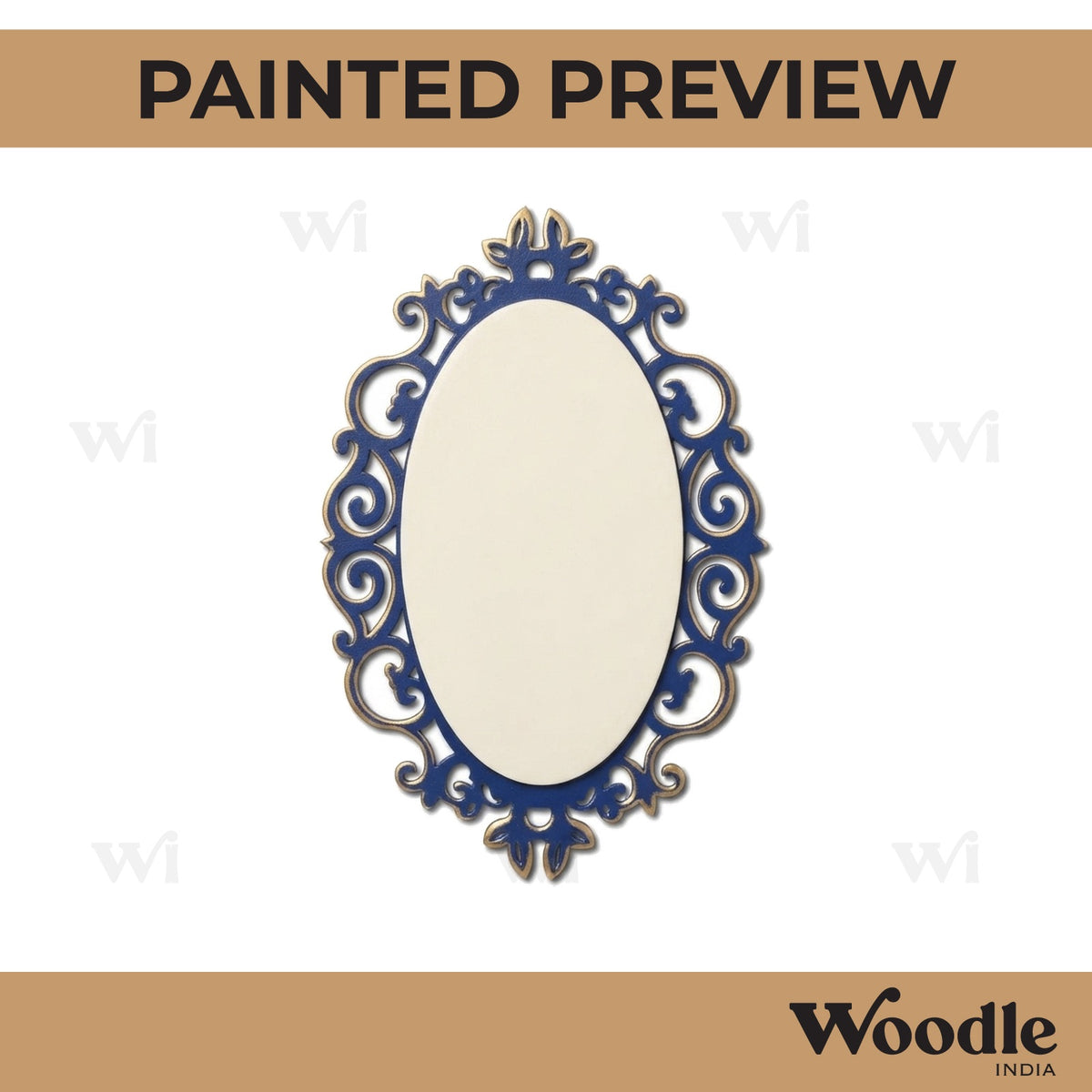 Designer Nameplate Cutout MDF Design 7
