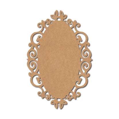 Designer Nameplate Cutout MDF Design 7
