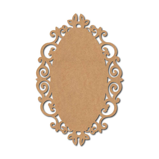 Designer Nameplate Cutout MDF Design 7