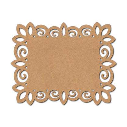 Designer Nameplate Cutout MDF Design 8