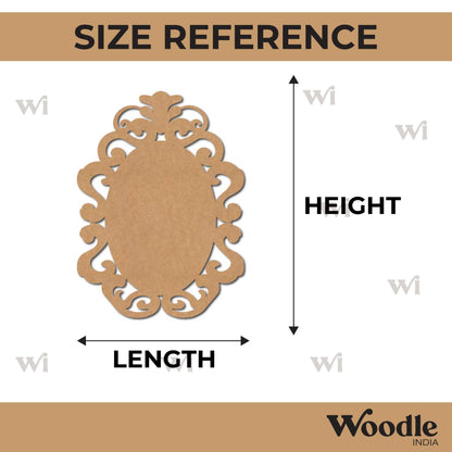 Designer Nameplate Cutout MDF Design 9