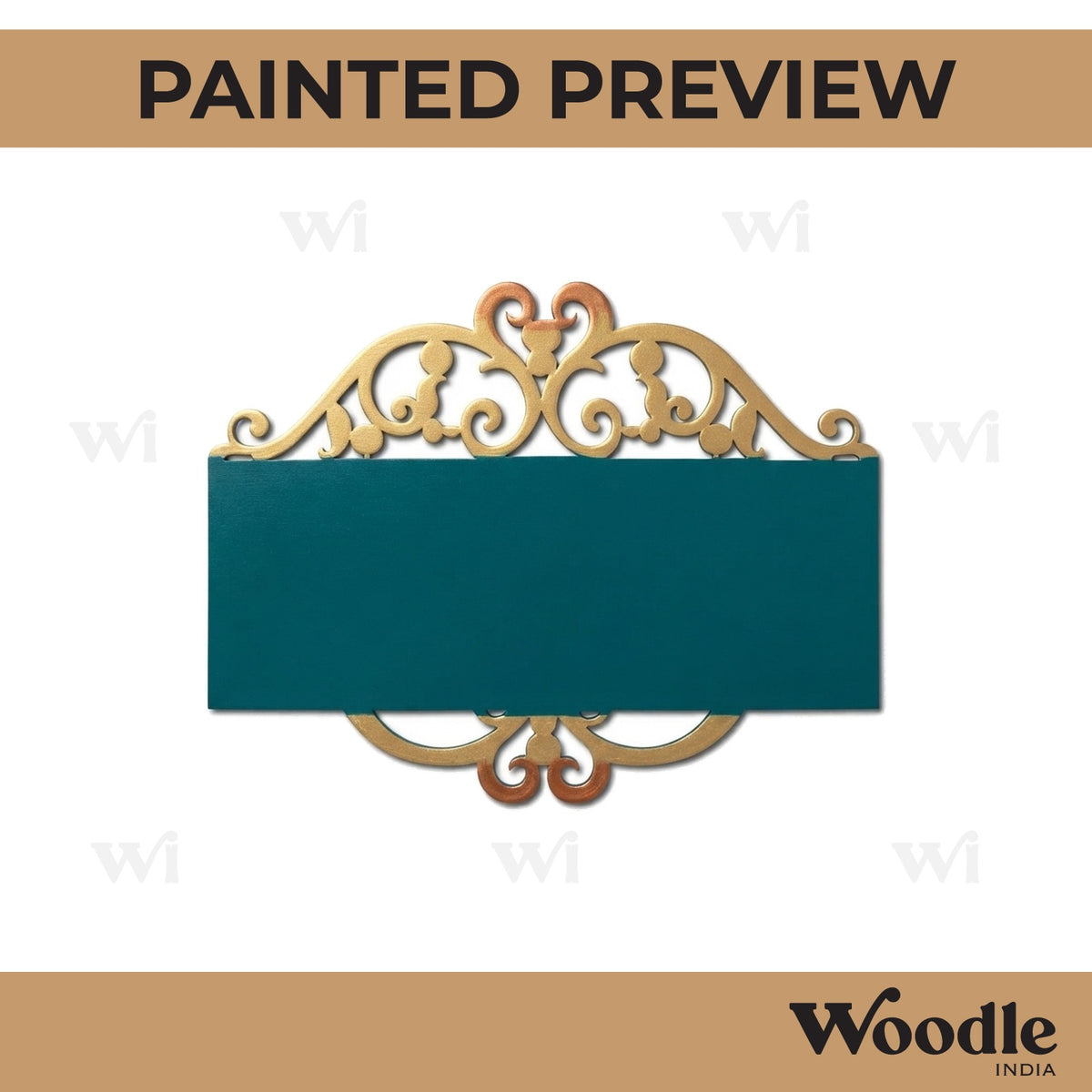Designer Nameplate MDF Design 1
