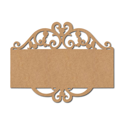 Designer Nameplate MDF Design 1