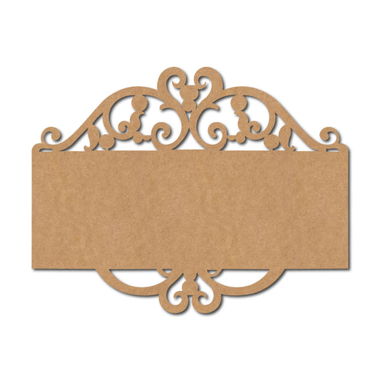 Designer Nameplate MDF Design 1