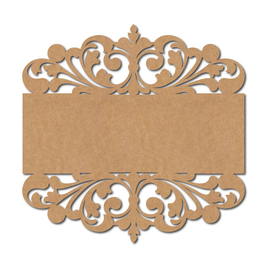 Designer Nameplate MDF Design 2