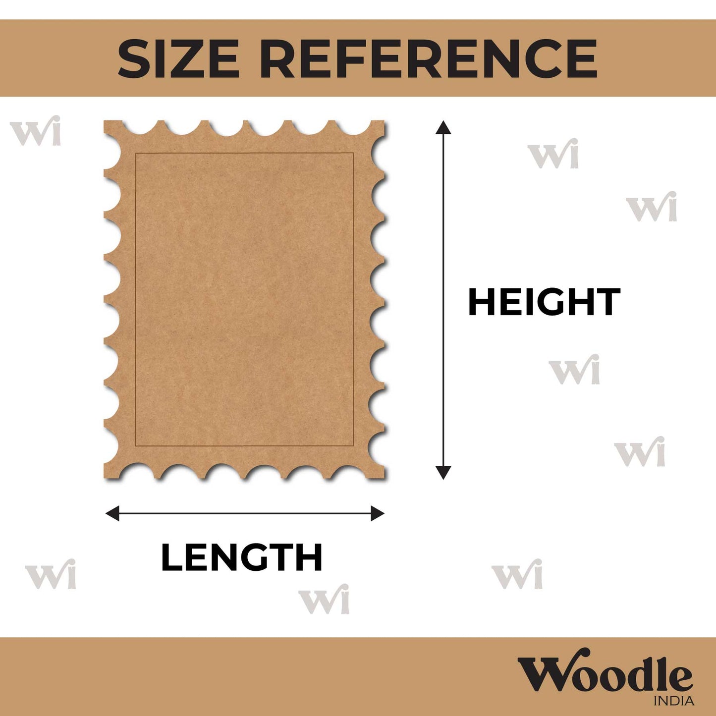 Designer Pre Marked Base MDF Design 1