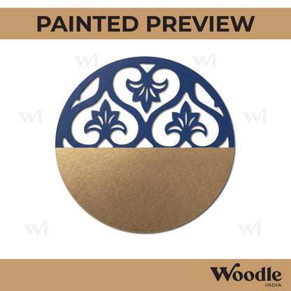 Designer Round Cutout MDF Design 3