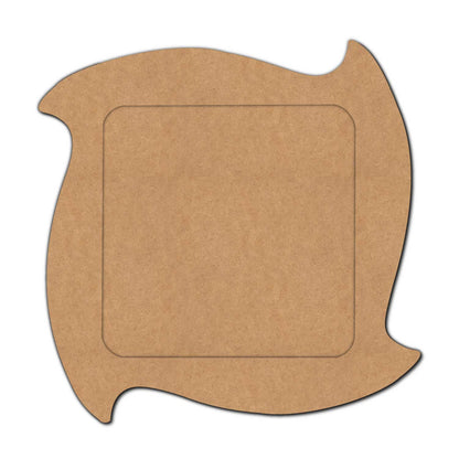 Designer Three Layered Photo Magnet MDF Design 1