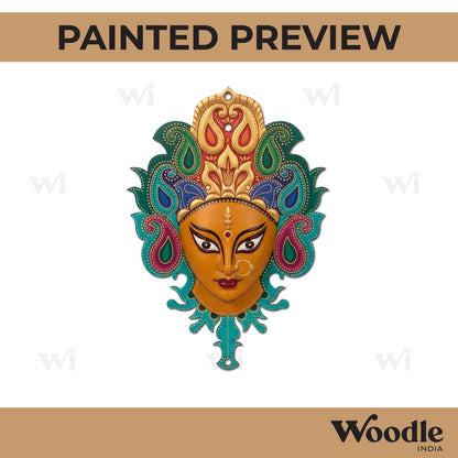 Devi Mahalaxmi Pre Marked MDF Design 1
