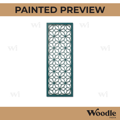 Diamond Pattern Rectangle Pre Marked MDF Design 1