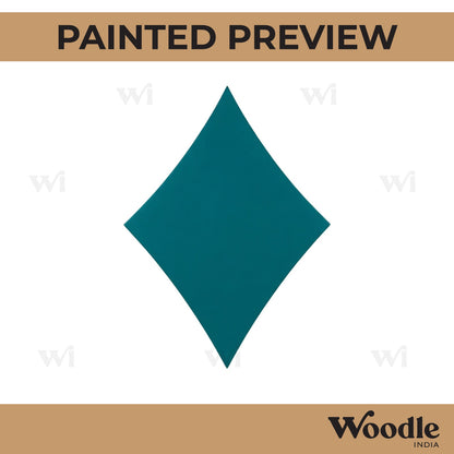 Diamond Poker Cutout MDF Design 1