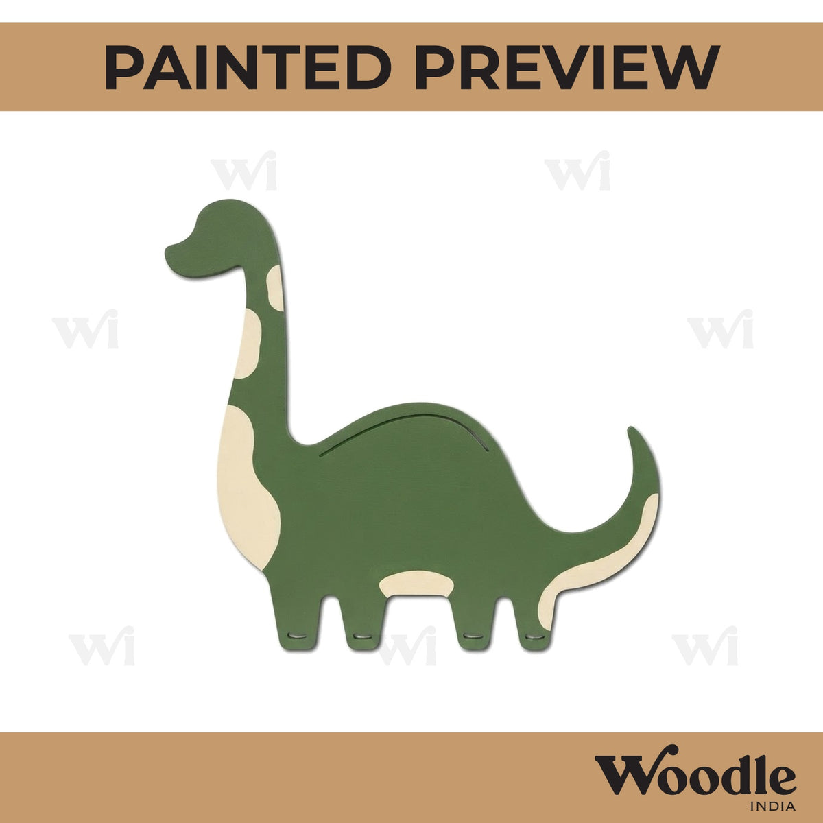 Dinosaur Cutout MDF Design 1