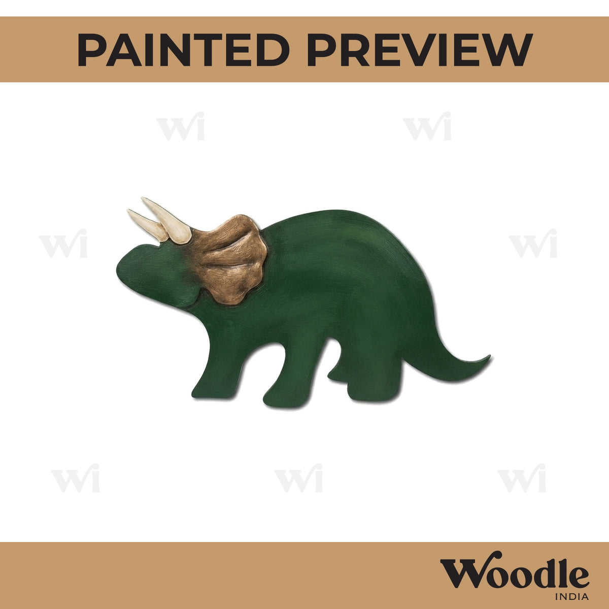Dinosaur Cutout MDF Design 11