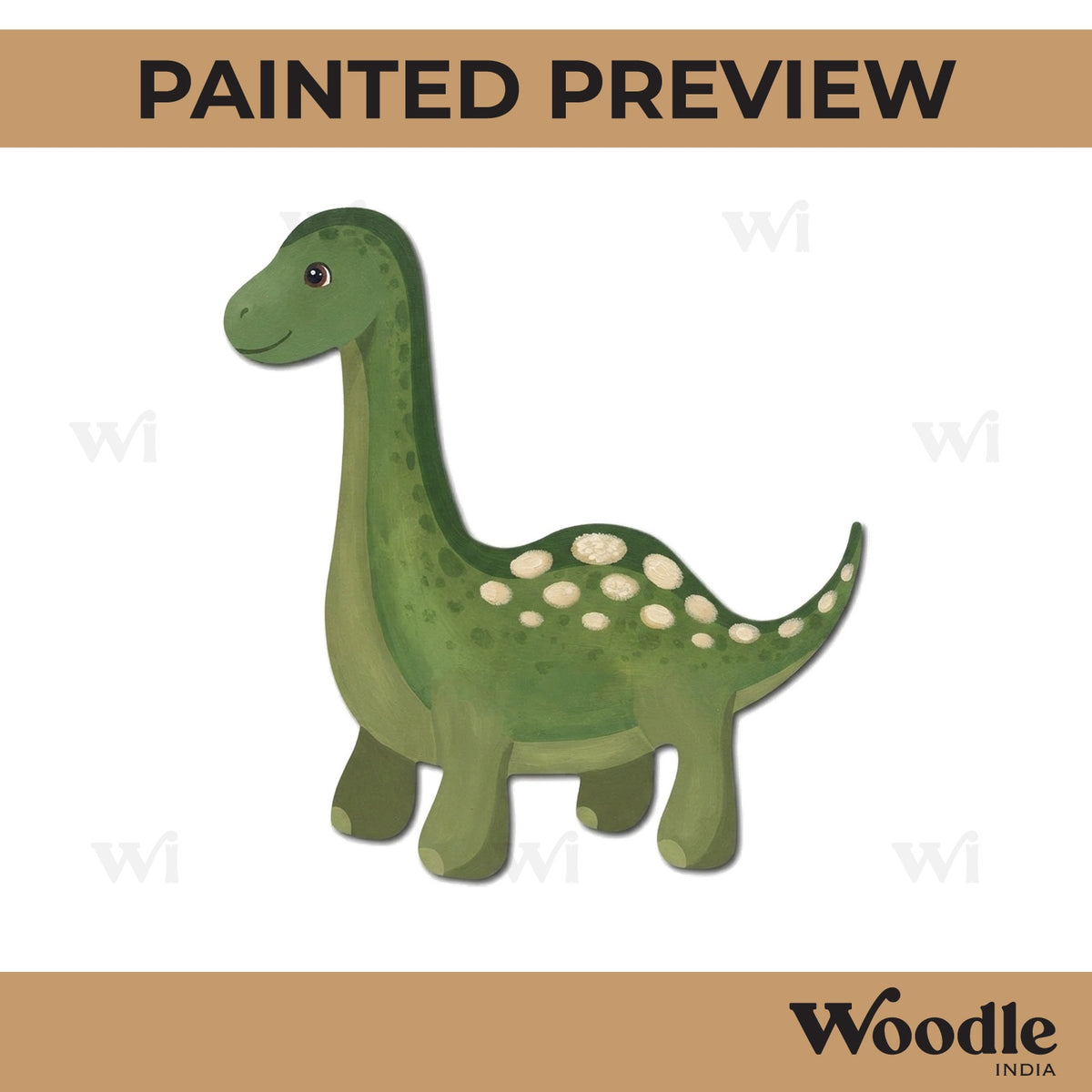 Dinosaur Cutout MDF Design 4