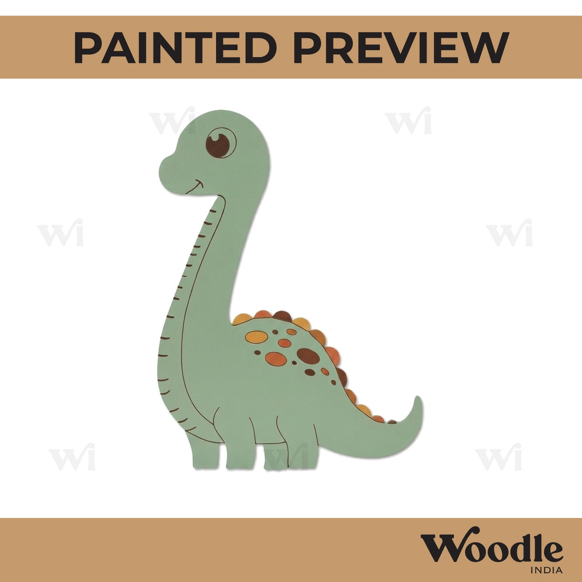 Dinosaur Pre Marked MDF Design 1