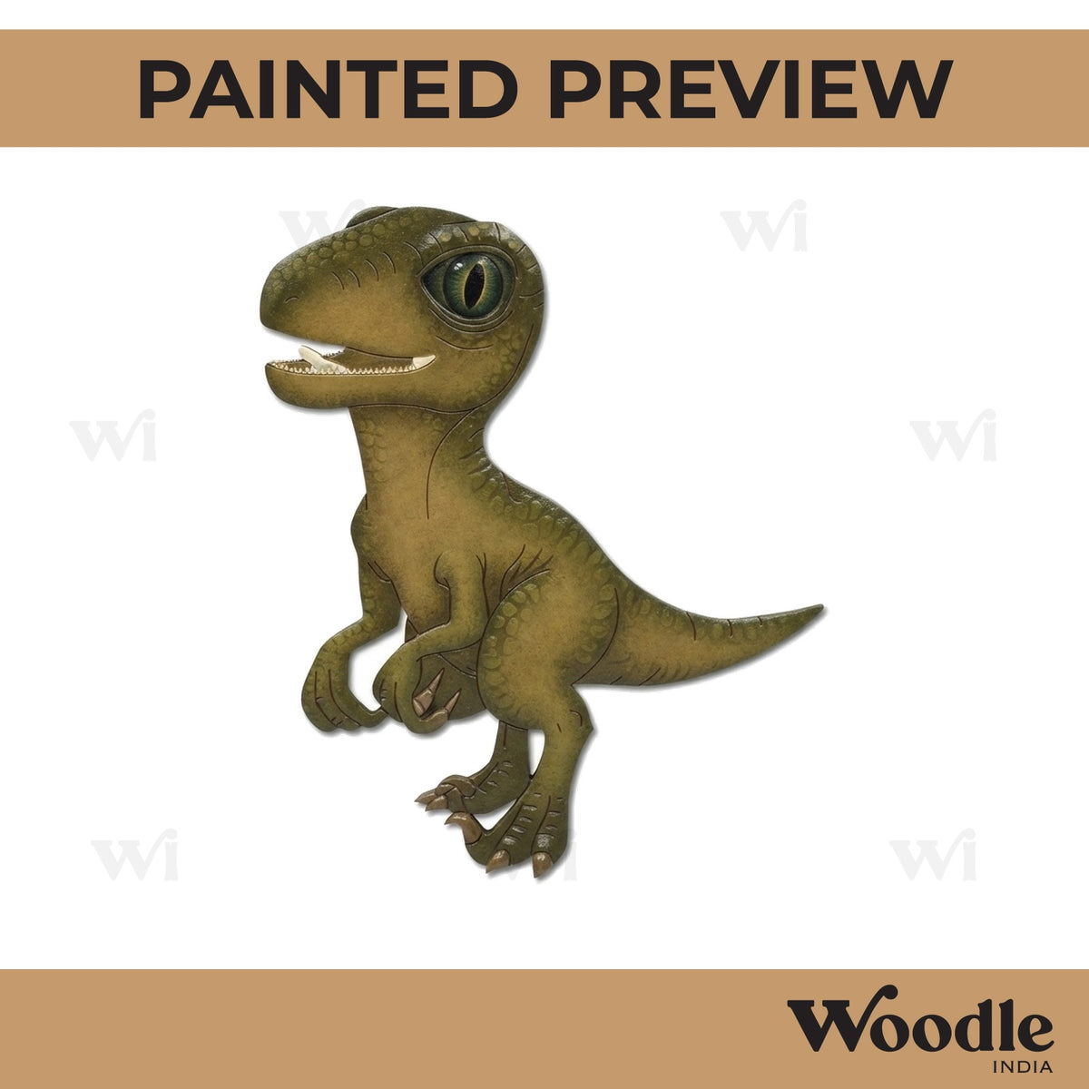 Dinosaur Pre Marked MDF Design 16
