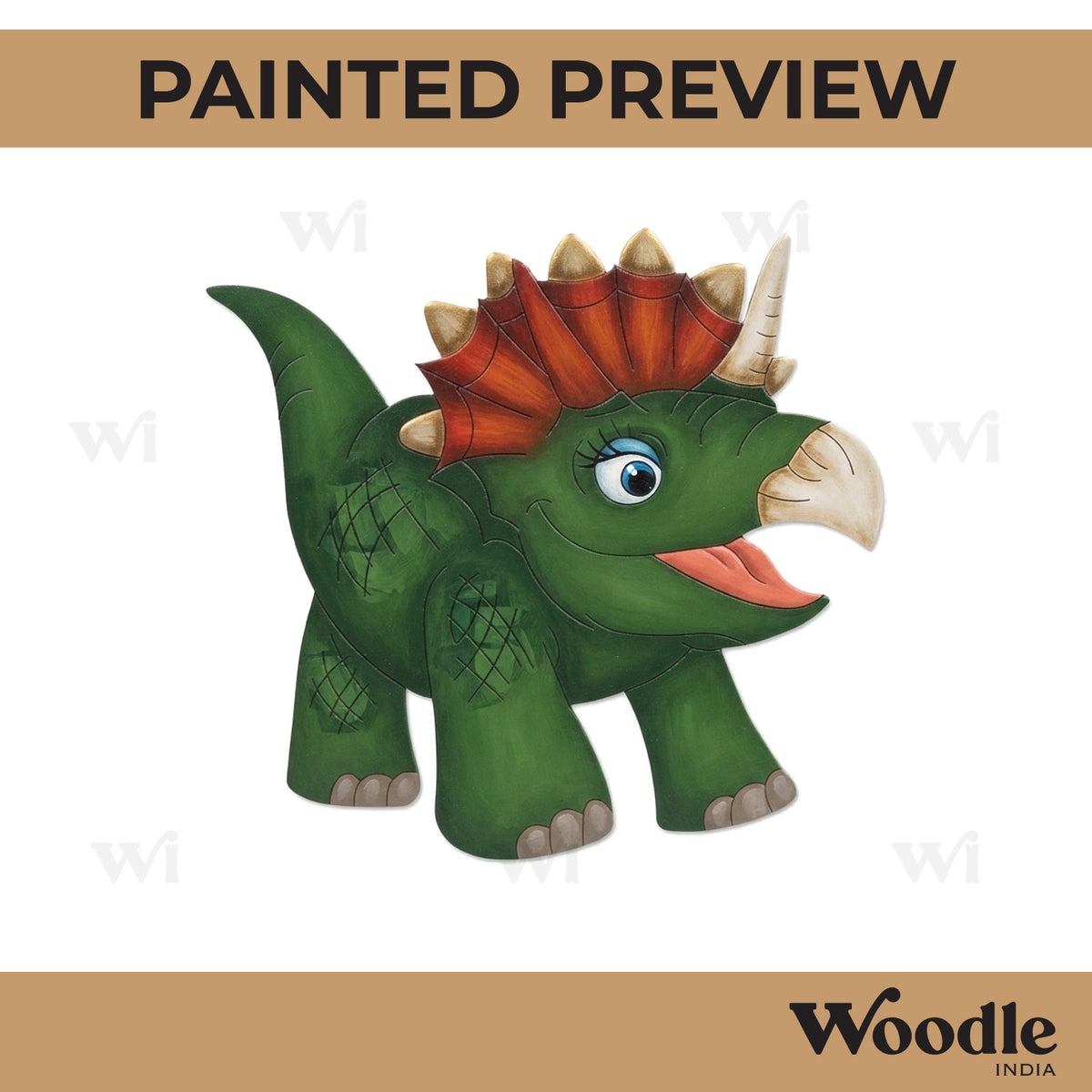 Dinosaur Pre Marked MDF Design 2