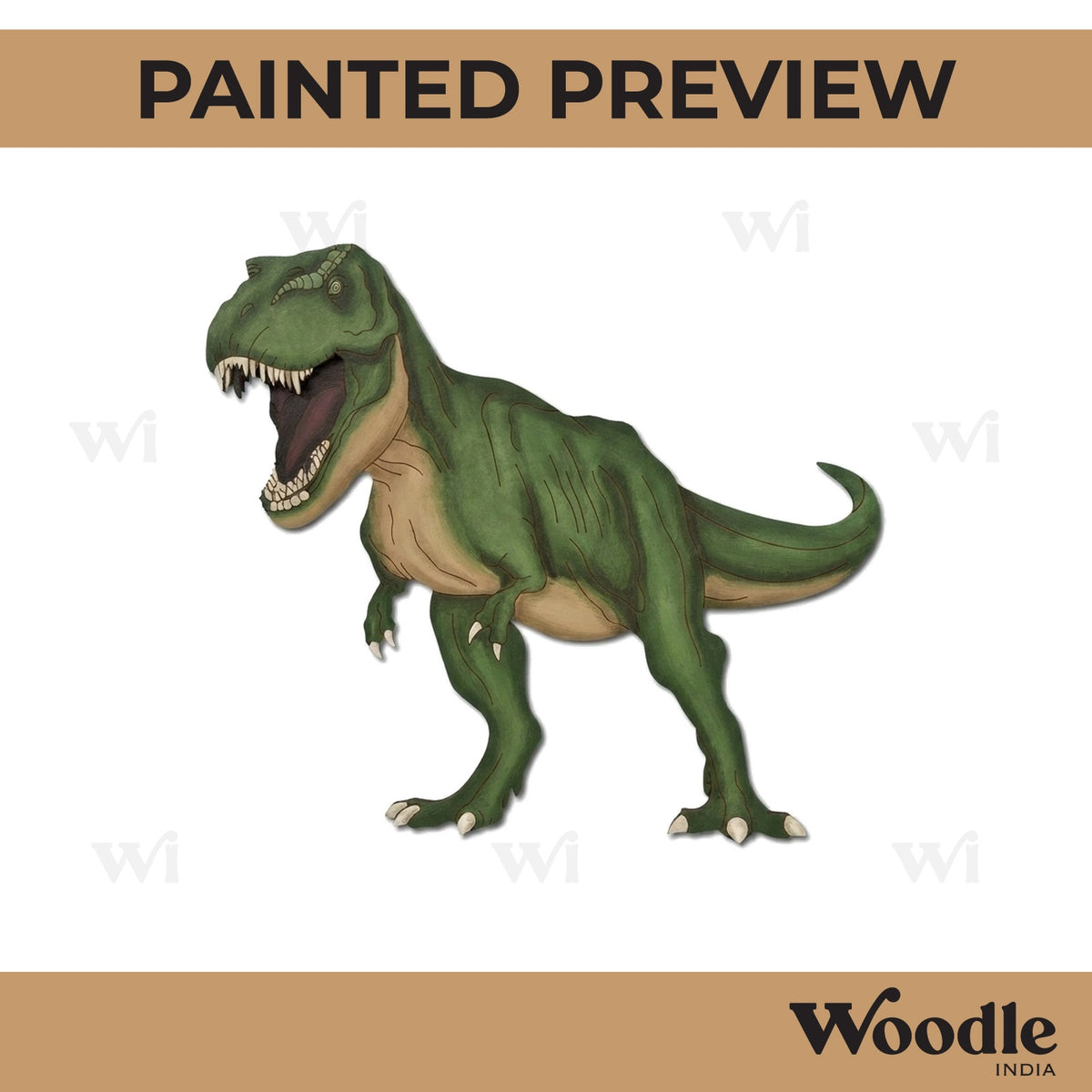 Dinosaur Pre Marked MDF Design 25