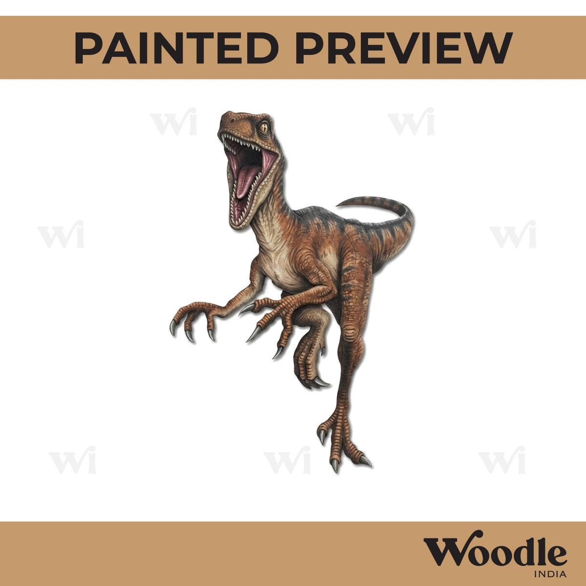 Dinosaur Pre Marked MDF Design 26