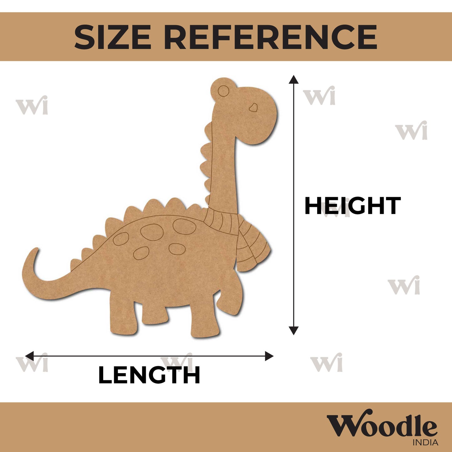Dinosaur Pre Marked MDF Design 29