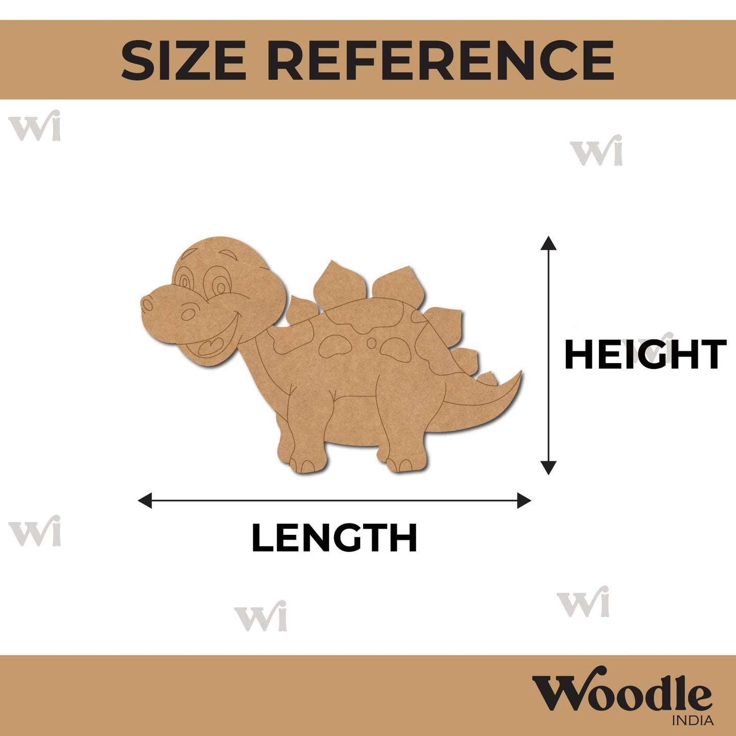 Dinosaur Pre Marked MDF Design 32