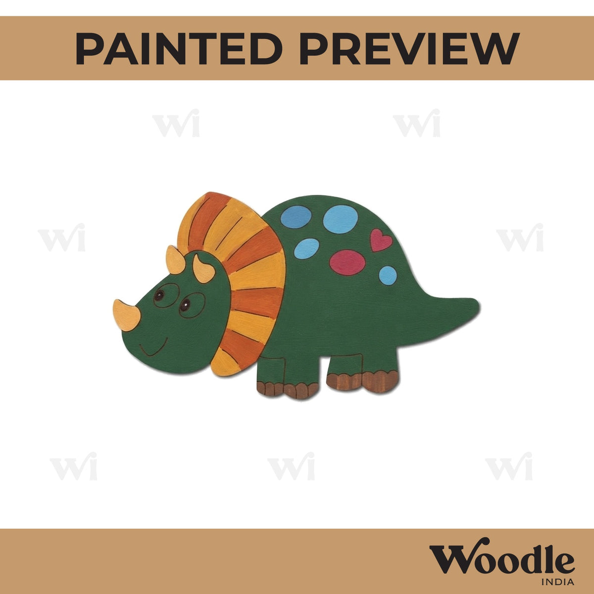 Dinosaur Pre Marked MDF Design 4