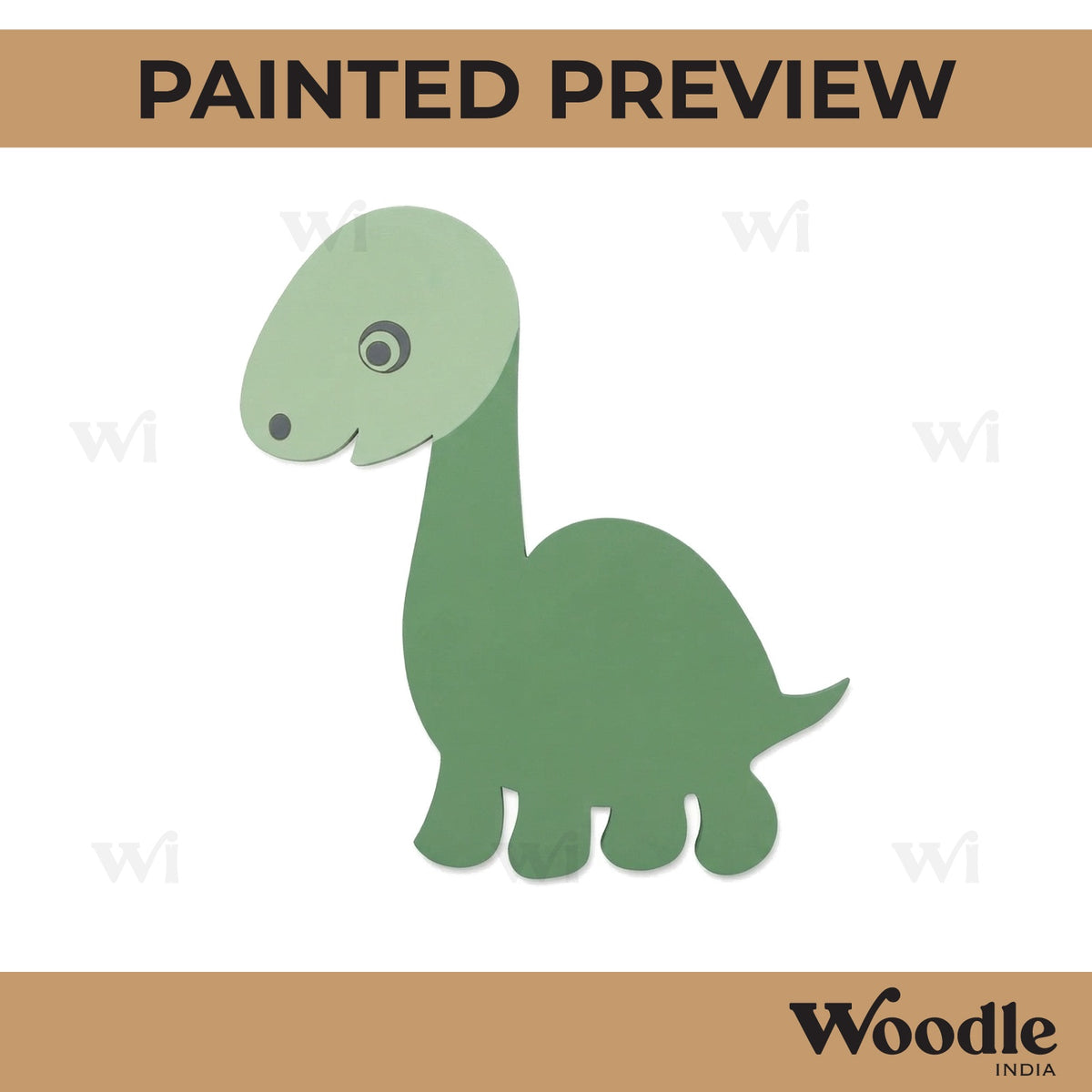 Dinosaur Pre Marked MDF Design 45